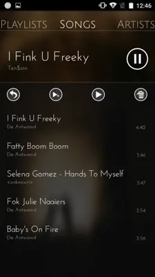 Ankit Music Player android App screenshot 5